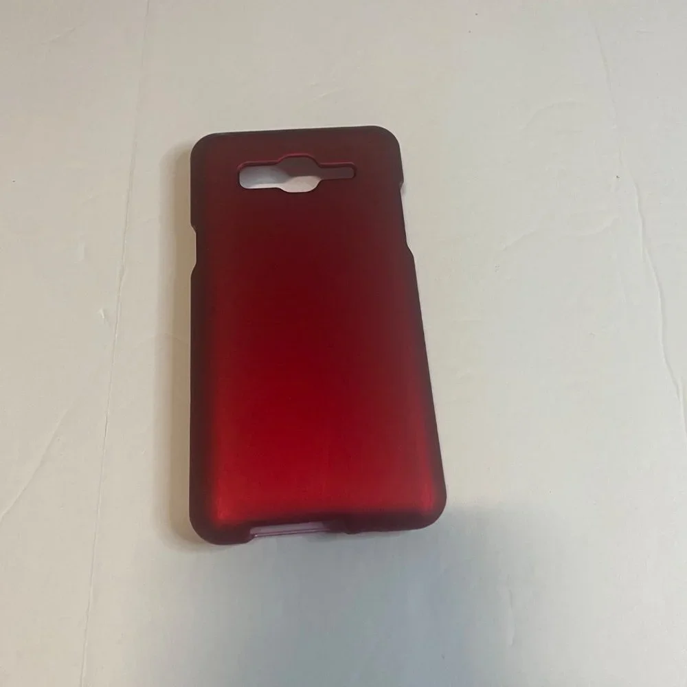 Insten Phone Case Samsung Galaxy On5 Red Hard Snap-on Rubberized Matte Cover